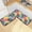 Colorful Palm Leaf, variant on Dailycode 2 Pcs Kitchen Rug Set Non Slip Absorbent Soft Floor Mats for Kitchen Bathroom Cute Hand Drawn Chicken 19.7"x27.6" 19.7"x47.2"