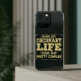 thumbnail image 3 of DistinctInk Clear Case for Apple iPhone 14 PRO (6.1" Screen) - Ordinary Life Can Be Complex, 3 of 9