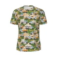 thumbnail image 5 of Wukai Construction Machinery1 Print Men's Short-Sleeved Mesh T-Shirt,Quick-Dry Short Sleeve Workout T-Shirt-4X-Large, 5 of 8