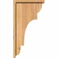 thumbnail image 3 of 5 1/2"W x 14"D x 26"H New Brighton Smooth Corbel w/Backplate, Western Red Cedar, 3 of 9