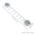 thumbnail image 5 of Tebru Suction Cup Hooks Heavy Duty Vacuum Hook Towel Hook Rack Towel Bar Holder, Towel Hook Rack,Suction Cup Hooks, 5 of 8