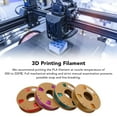 thumbnail image 4 of PLA Filament, 4Pcs 1.75mm 8.8oz Net Weight 3D Printer Filament Clog Free  for DIY, 4 of 8