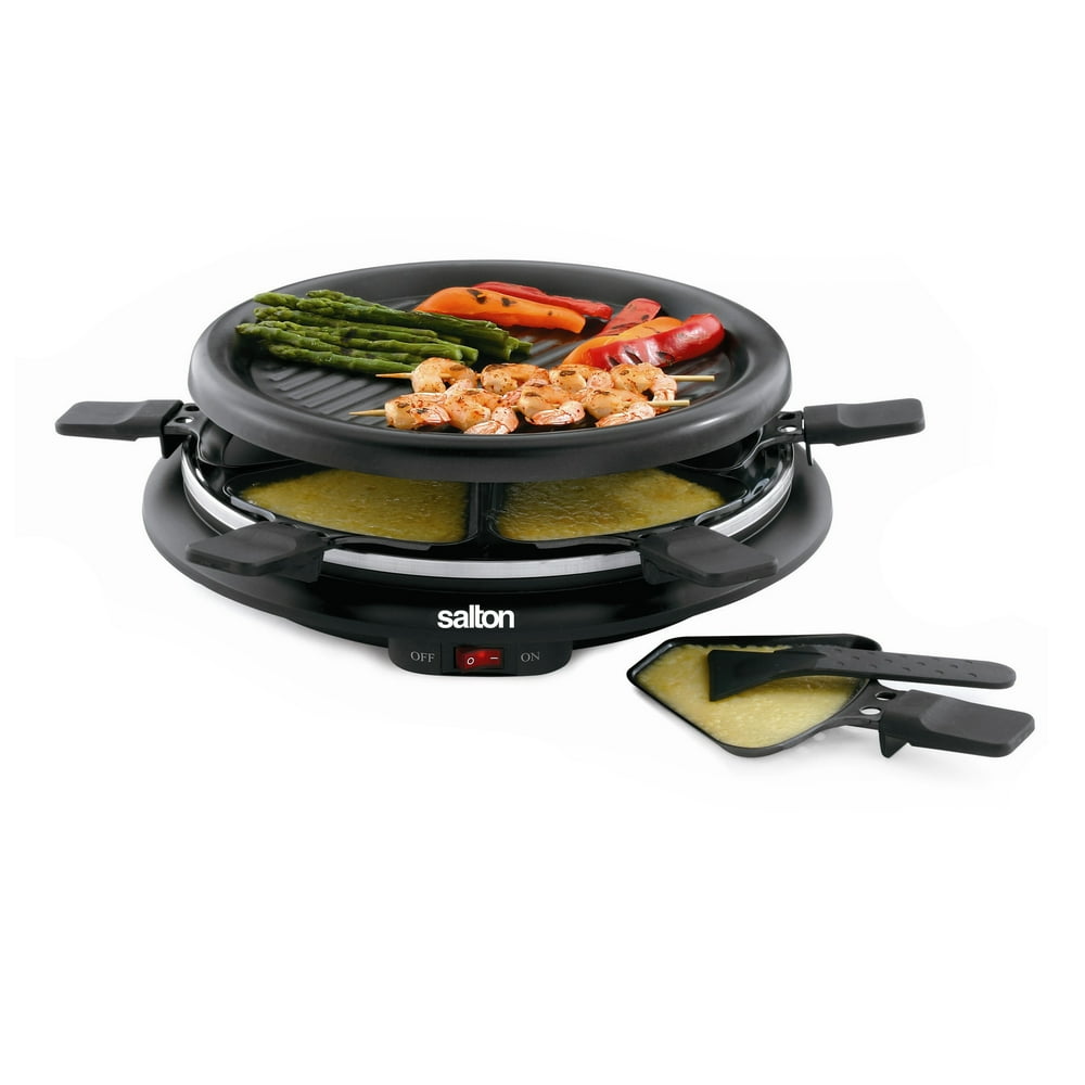 Salton Party Grill & Raclette 6 person, TPG315, Black