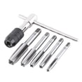 thumbnail image 1 of Llave Macho Roscar - 6PCS / tornillo de fijación Juego de herramientas de mano de roscado con rosca en forma de T, 1 of 12