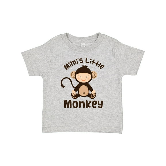 Inktastic Mimi Little Monkey Grandchild Boys or Girls Toddler T-Shirt