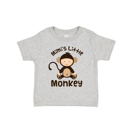 

Inktastic Mimi Little Monkey Grandchild Gift Toddler Boy or Toddler Girl T-Shirt