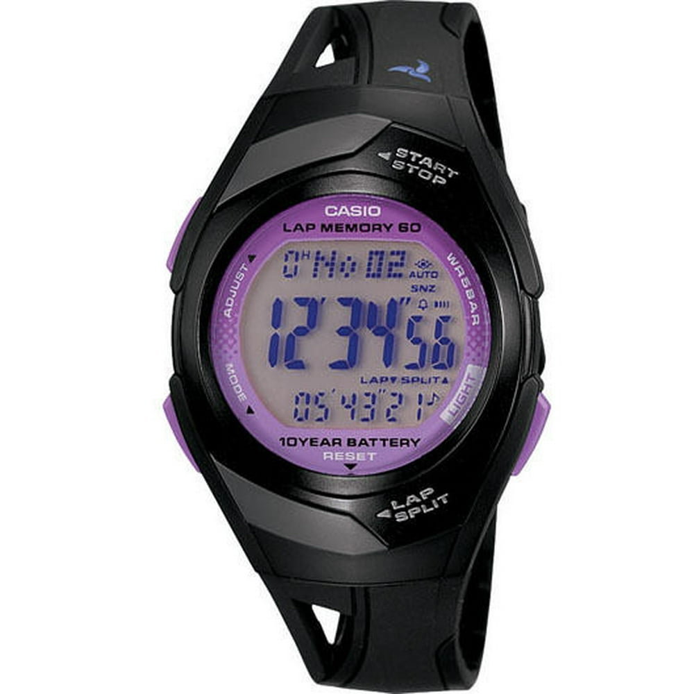 Casio Casio STR3001C Women's Lap Memory Countdown Timer Chronograph