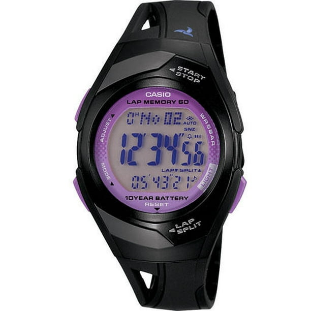 casio watch lap memory