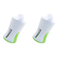 thumbnail image 3 of 2 Pc Spiral Funnel Vegetable Grater ABS Stainless Steel Carrot Cucumber Slicer Chopper Blade Cutter, 3 of 10