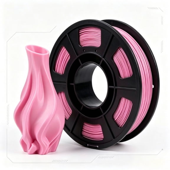 250G PETG 3D Printer Filament 1.75mm Filajoy3D 3D Printing Filament 0.25KG Dimensional Accuracy /- 0.03mm for Most FDM 3D Printers,Pink