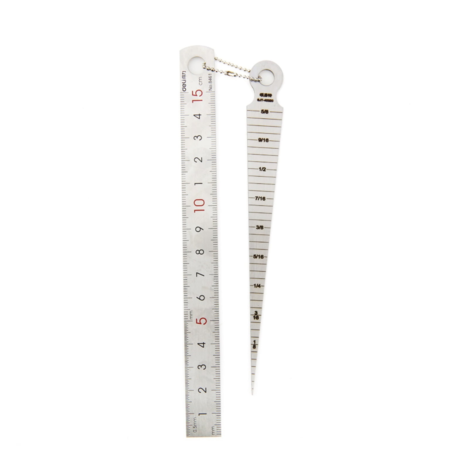 Wedge Feeler Gauge Steel Ruler Fill Gauge Gap Gauge Gap Gauge Probe Set Metric Thickness Set Gap Tool