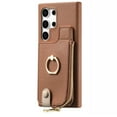 thumbnail image 2 of Wallet Case for Samsung Galaxy S25 Ultra/S25 Plus/S25, Shockproof Zipper Leather Phone Case, 2 of 14