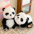 thumbnail image 4 of Muñeco de peluche de panda con estampado de Sichuan, regalo para niña, juguetes de peluche lindos, muñeco de panda pequeño, zoológicozhangyuxiang, 4 of 4