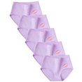 thumbnail image 4 of OSFVNOXV Cotton Underwear for Women Low Rise Brief Seamless Comfort Fit Solid Color Panties Clearance, 4 of 8