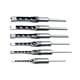 thumbnail image 1 of juego de brocas de agujero cuadrado 6 piezas perfecl herramientas de carpintería, 1 of 8