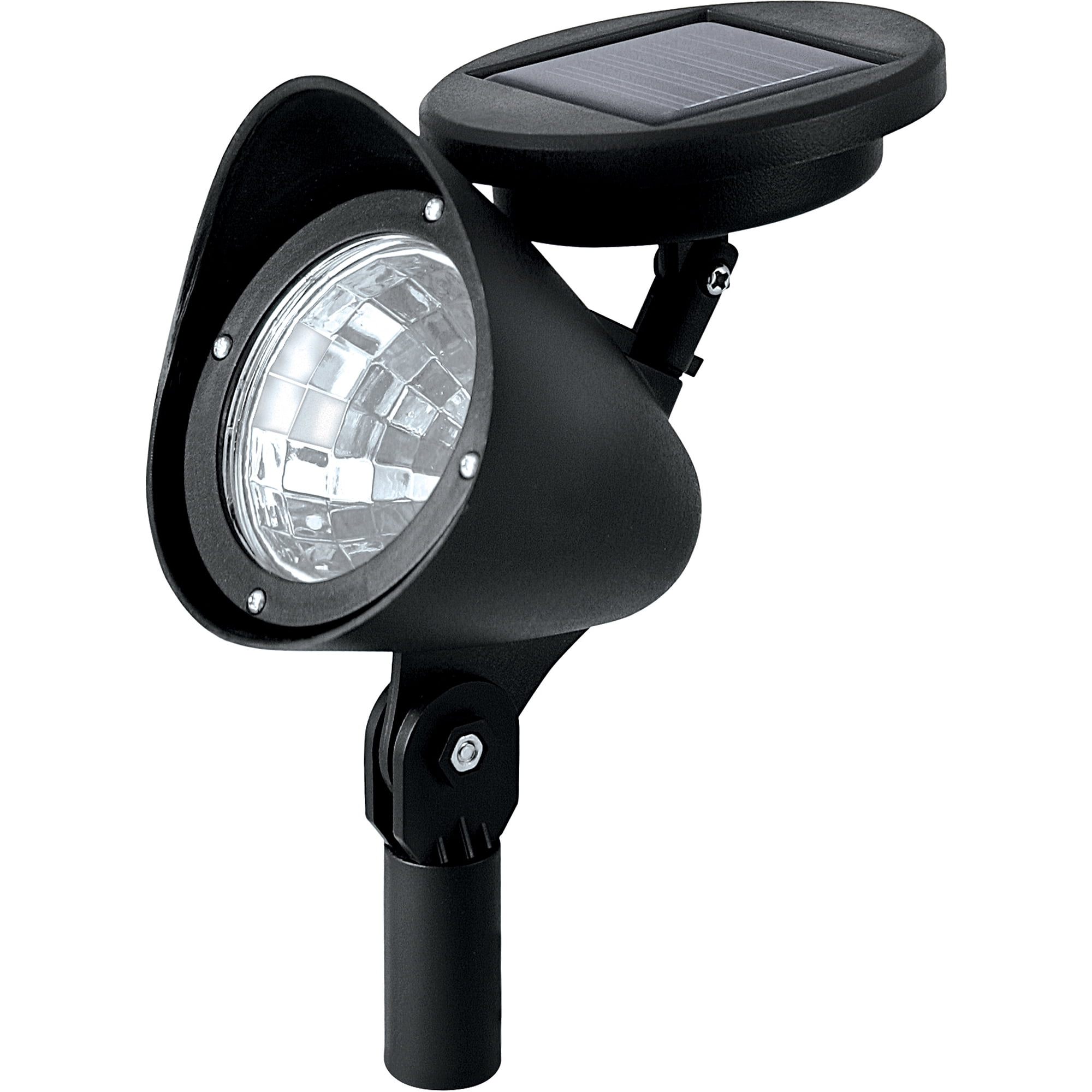 Outdoor Lighting Com Paradise Lighting Solar Led Plastic Spotlight 2pk