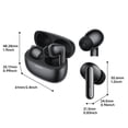 thumbnail image 2 of XIAOMI REDMI Buds 8 Pro Wireless Earbuds, Black, Adaptive Noise Cancelling up to 55dB, Hi-Res Audio with LDAC, 35H Battery, Dolby Atmos, IP54, Bluetooth 5.4, 2 of 10