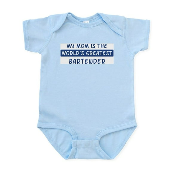 CafePress - Bartender Mom Infant Bodysuit - Baby Light Bodysuit, Size Newborn - 24 Months