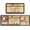 Cook Style, variant on 2 Piece Wine Kitchen Rug Set, 3D Wine Glasses Kitchen Rugs and Mats Non Skid Washable Absorbent Kitchen Floor Decor Mat 17"x 47"+17"x 30"