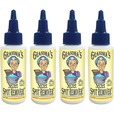 Grandmas Secret 2OZ Spot Remover 4 PACK total 8 oz