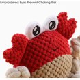 thumbnail image 4 of Dog Toy Dog Plush Toy Dog Squeak Toy With Pleated Paper Partially Filled Chew Toy, 4 of 5