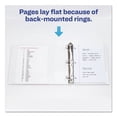 thumbnail image 7 of Durable View Binder With Durahinge And Slant Rings, 3 Rings, 3" Capacity, 11 X 8.5, White, 4/pack | Bundle of 10 Packs, 7 of 7