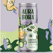 Aura Bora, Lavender Cucumber Spring Water, 12fo