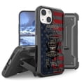 thumbnail image 1 of Armor Kombo Holster Rugged Cover Designed For Apple iphone 13 6.1" Case Black/Black, 1 of 8