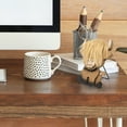 thumbnail image 4 of Highland Cow Wooden Figurine with Stand – Long Hair Statue for Rustic Home Country Kitchen or Office Décor Farmhouse Table Shelf Display Accent & Unique Gift Animal Lovers, 4 of 9