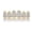 Gold, variant on Grillz Grills for Your Teeth Simulated Diamond Teeth Grillz with Extra Molding Bars Included 18K Gold Plated All Iced Out Cubic Zirconia Golden Teeth for Men Women