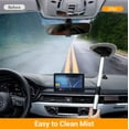 thumbnail image 7 of Car Window Cleaner, Microfiber Electronics Cleaning Brush with 4 pcs Washer Towels & 1 Spray Bottle, Gray, New, 1 Pack, 7 of 7