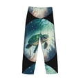 thumbnail image 5 of Easygdp Watercolor Turtle5 Men's Pajama Pant, Sleep Elastic Waistband Lounge Pants - Small, 5 of 9