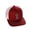 Burgundy White, variant on Classsic Baseball Trucker Hat Old English Letters Numbers Structured Mid Profile Cap, Kelly Gold Hat, Number 5
