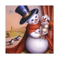 thumbnail image 1 of Snowman in Wintertime - Canvas, 1 of 10