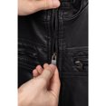 thumbnail image 3 of X RAY Teen Faux Leather Jacket for Fall & Winter (S - XL), Kids Outerwear Coat, Motorcycle PU Leather Jacket for Boys, Black, S, 3 of 12