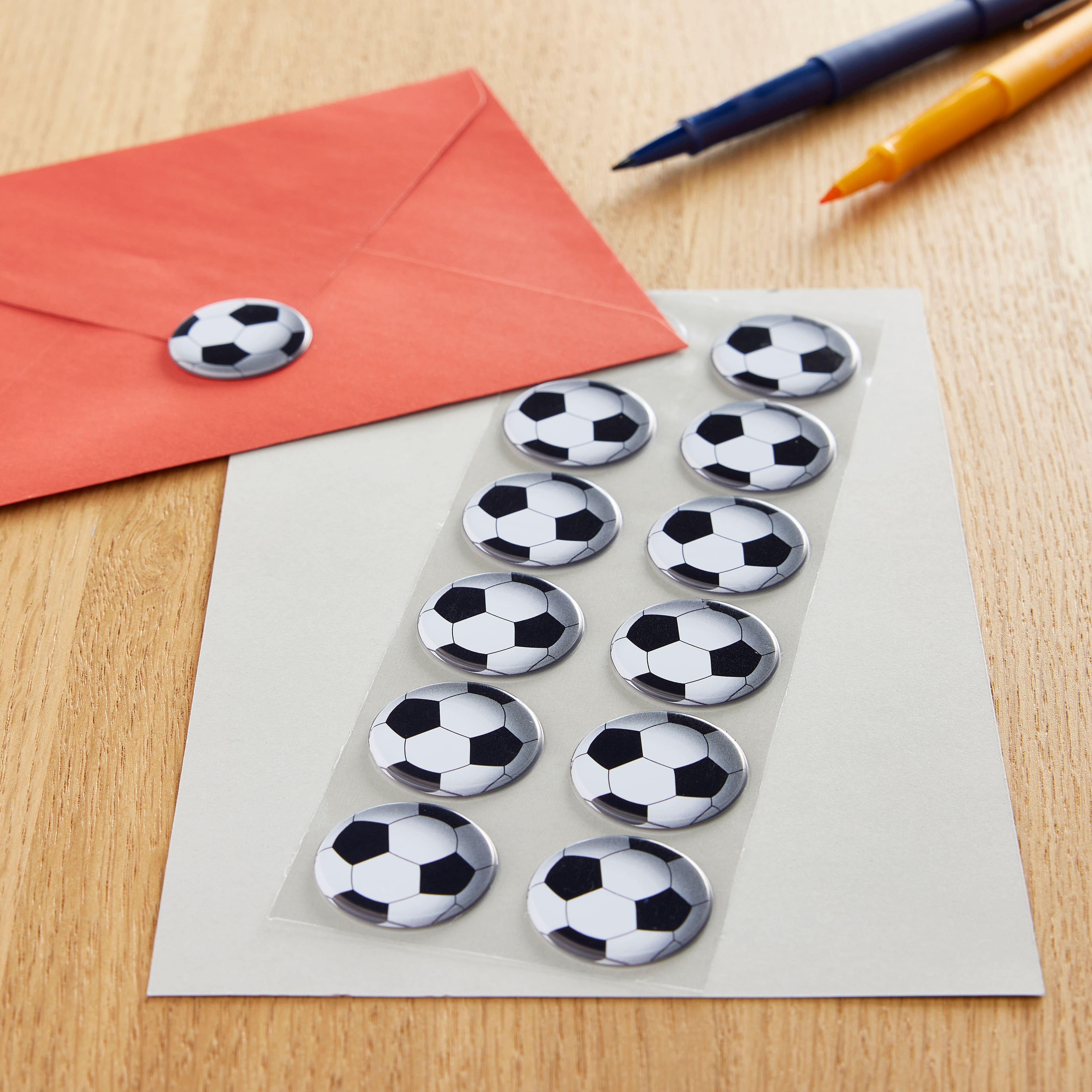Recollections Soccer Ball Repeats Stickers, 12 Packs: 12 ct. (144 total)