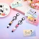 thumbnail image 2 of 60 Piece Beaded Key Chain Resealable Bags and Thank You Cards Set DIY Pendant Projects Craft Jewelry Thank You Cards A, 2 of 5