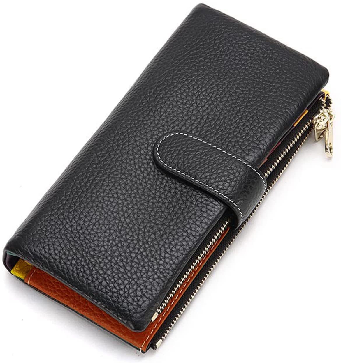 OSLEI Wallet Women Genuine Leather Wallets for Women Bifold Wallet