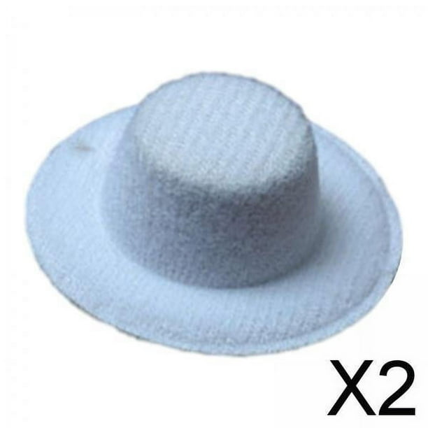 Mini Sombrero de Jardín Hugo para Decoración de Casas de Muñecas 2 piezas