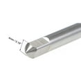 thumbnail image 4 of Unique Bargains M4 x 0.7 Spiral Flute Thread Tap, Metric Machine Threading Tap HSS Cobalt Uncoated, Round Shank with Square End, 4 of 7