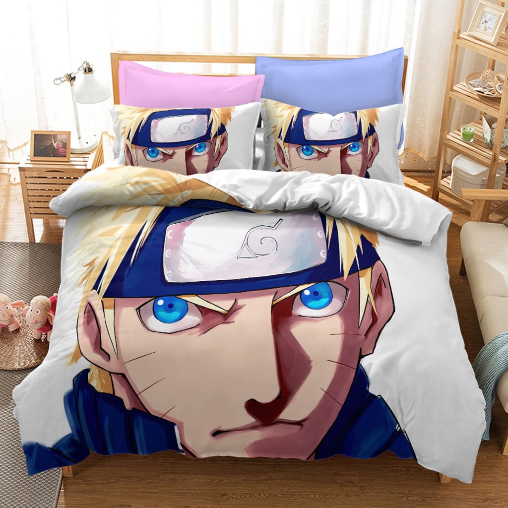 New Anime Naruto Bedding Set Twin Full Queen King Size Akatsuki Itachi