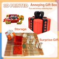 thumbnail image 3 of Caja de regalo con forma de rompecabezas Flexyony, molesta impresión 3D con tornillos, 3 of 7