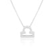thumbnail image 4 of Sonducket Amistad Collar Amigos Regalo Ins Personalidad A prueba de herrumbre Superficie lisa Ligero Accesorio de moda Libra Plata Libra Plata 5piezas Sonducket CBP198469, 4 of 6