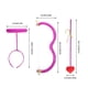 thumbnail image 4 of KAKOWELY 1 juego de disfraz de Cupido para cosplay, arco de Cupido, flecha de Cupido, diadema decorativa para fiesta para niña, 4 of 5