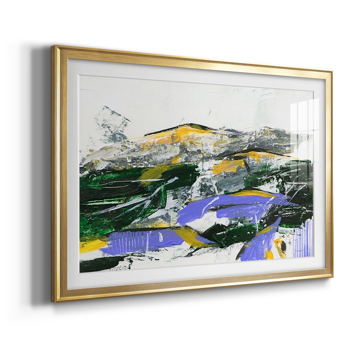Silent Mountain II Premium Framed Print - Ready to Hang