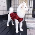 thumbnail image 2 of Cotton Striped Dog Shirt Pet Clothes Puppy T-Shirts Cat Tank Vest Tee Breathable Stretchy for Small Extra Small Medium Dog or Cat, 2 of 8