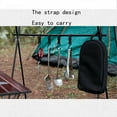 thumbnail image 5 of Camp Kitchen Cooking Utensil Set | Outdoor Organizer | Portable Waterproof Case | Compact Grill Accessories | Travel Cookware Kit | Durable Black Plastic | 13.78x8.07x2.36in | For Camping, Hiking, 5 of 7