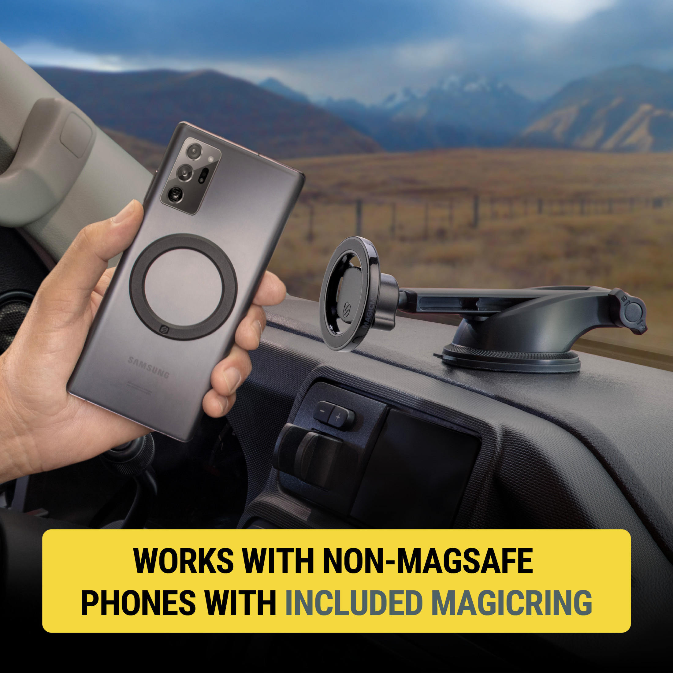 Scosche MagSafe Phone Mount for Car Dashboard photo 5
