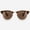 Brown, variant on Sunglasses with Readers for Men and Women - Reader Sunglasses - Semi Rimless Browline Reading Sun Glasses with Built In Full Readers - Tivoli by VITENZI in Tortoise 1.75