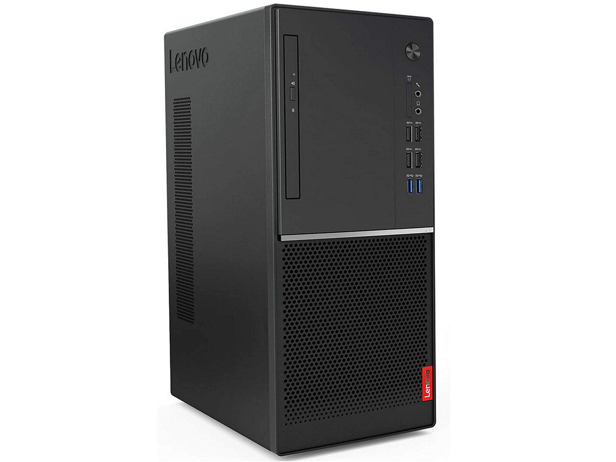 Lenovo V530 Desktop Desktop Tower Computer, Intel Core i3, 4GB RAM, 512GB SSD, Windows 10, Black, V530UKi391-4512P - image 2 of 5